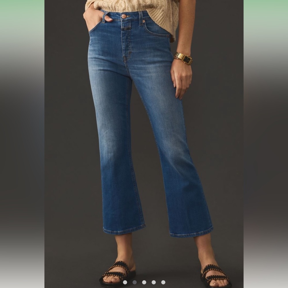 Closed Hi-Sun Crop Flare Jeans